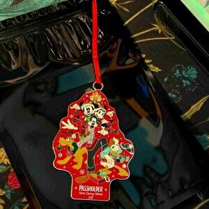 Disney Passholder Tree Shaped Ornament 1/1000
